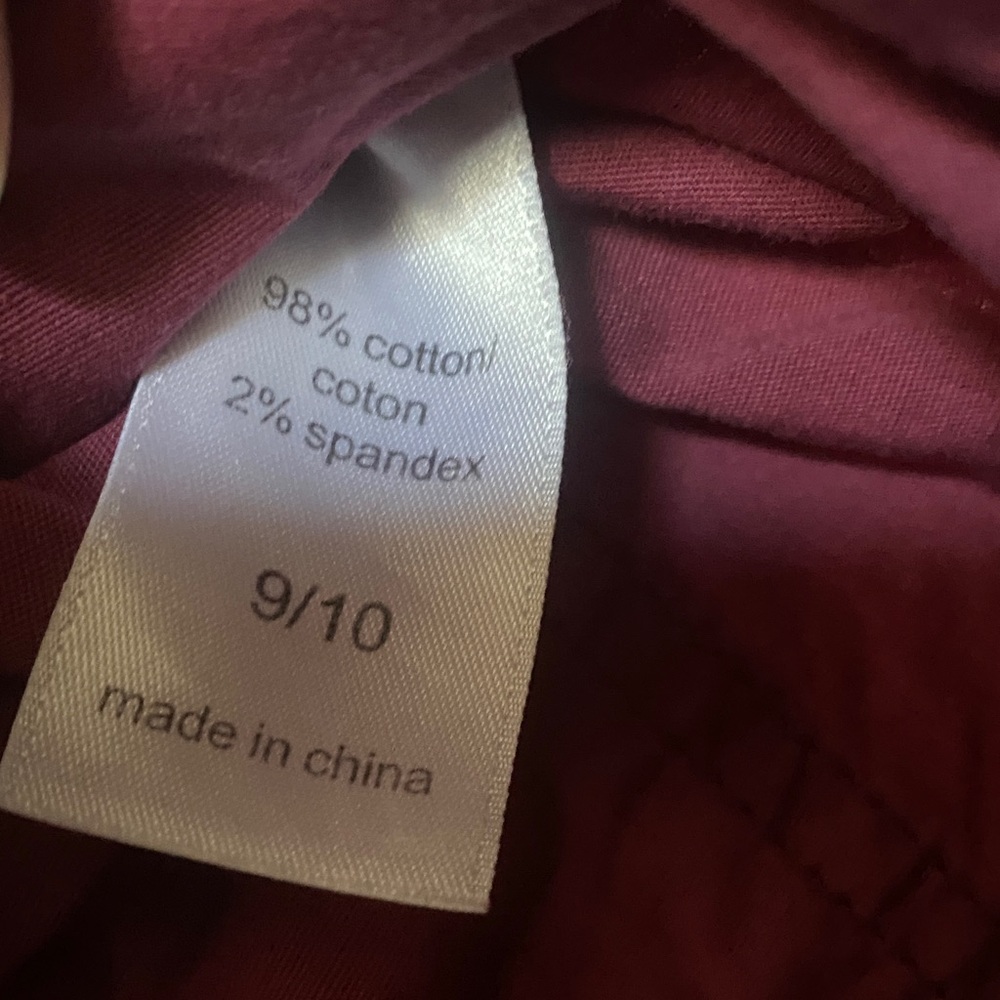 Maurices Burgundy Cargo Shorts - Picture 3 of 5